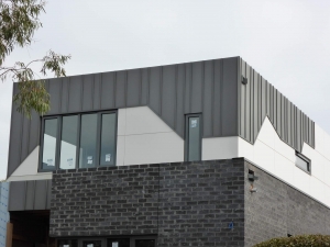 Slate Grey EL Zinc Standing Seam Cladding